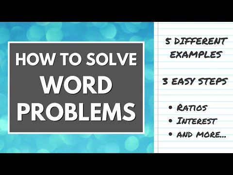 How to Solve WORD PROBLEMS | ASVAB Arithmetic Reasoning Review