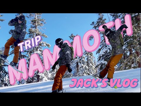 【上集】 加州 Mammoth 猛犸湖 滑雪旅行｜新年前夕｜超旺季｜住豪华 Airbnb民宿 ｜木屋｜Snowboard Ski | JACK's VLOG. 8