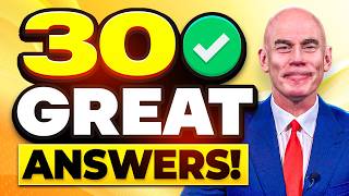 TOP 30 COMMON INTERVIEW QUESTIONS & ANSWERS! (How to PASS a JOB INTERVIEW) 100% PASS GUARANTEED!