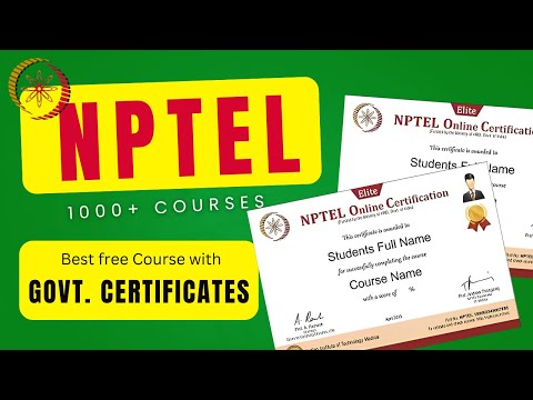 You only need this certificate to get an IT job. |  NPTEL Certificate | Get Hired Fast