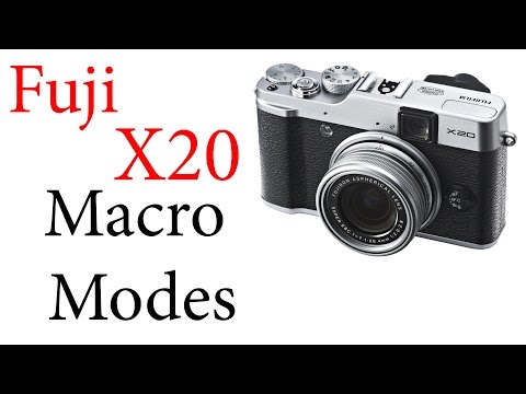 Fuji X20 Macro Modes