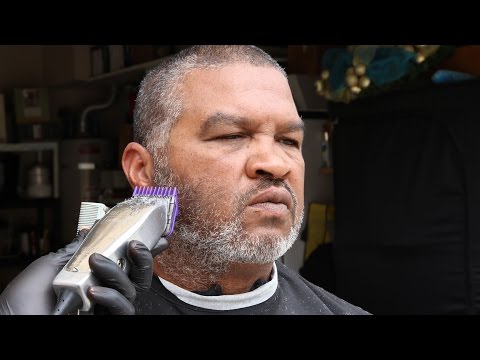 HairCut: Skin Fade W Straight Razor Line Up (Visual Learning)HD!!