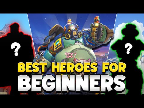 6 BEST Heroes to Start Learning Overwatch | Every Roles