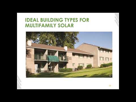All Things Solar for Affordable Multifamily