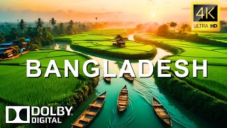 Bangladesh 4K Video HDR | Most Beautiful Places on Planet Earth | Relaxing Music for Soulful Escape