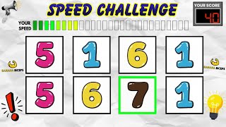 Slow to Fast Say The Word On Beat Challenge | SPEED EDITION | Easy Medium Hard | Fast Rhythm Test