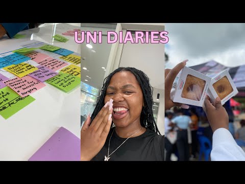 Uni Diaries | productive days | attending classes | studying etc. UCT computer science student life
