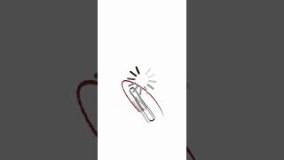 Curve on paperclip #curves #paper #paperclip #reels #quickfacts