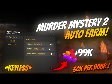 BEST MM2 AUTO FARM SCRIPT🎃| HALLOWEEN UPDATE 2025 / [TWEEN SPEED🏃, ANTIAFK⌨️ , COIN AURA💲] - KEYLESS