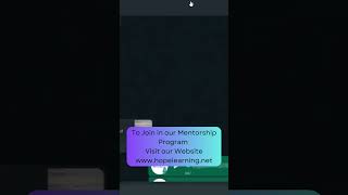 #shorts Mentorship Program in AI & DS👏Doubt Clarification by our Hope Team✨