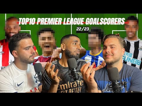 TOP 10 PREM GOALSCORERS FROM LAST SEASON! (In order)