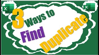 How To Identify Duplicate Data In Excel | Find Duplicate Entries in Excel