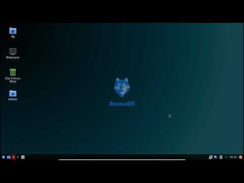 Asena OS  beta 1 - Linux distros #5