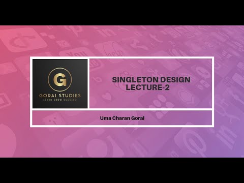 Implementation of Singleton Design Pattern | Singleton Design Pattern | Lazy Initialization