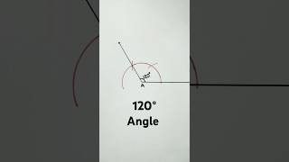 120° Angle Construction with Compass