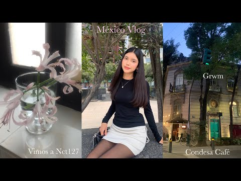 Mexico City Vlog: We saw Nct127, Condesa tour, la Rosetta, how I style my hair, what I eat in Mexico