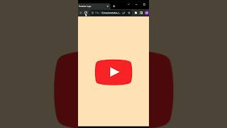 YouTube Logo | #programming #shorts #coding shorts #css animation