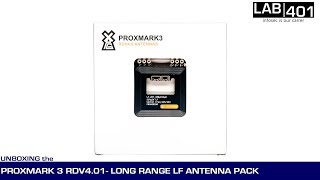 Proxmark 3 Long Range Antenna Pack (Low Frequency, V4.01) unboxing by Lab401.com