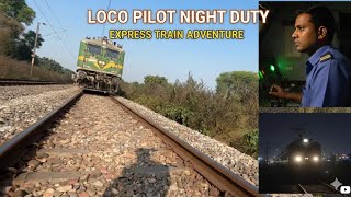 LOCO PILOT HOME TO JOB VLOG , DUTY IN EXPRESS TRAIN
