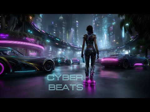 Cyber Skater - Neon Pulse | 2 Hours of Cyberpunk Ambient Beats to Code, Create, and Drift