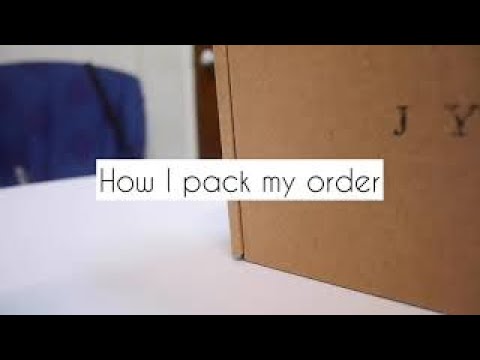 How I package my order | packaging orders | small jewelry online store