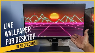 How to set live wallpaper for PC | Techbattle #shorts