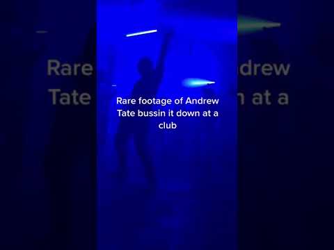 Andrew Tate's rare footage of him dancing in a club - What's his Dancing Style?