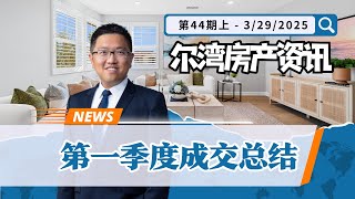 尔湾房产资讯03292025｜第一季度成交总结
