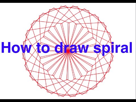 How to draw a spiral in Scratch