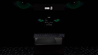 Login Page .. #html #css #cse #computerscience #youtubeshorts #shorts #coding #youtube #login