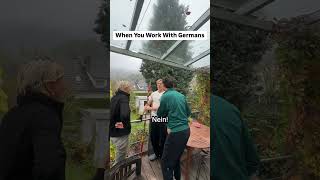 When You Work With Germans