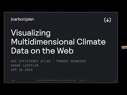 Visualizing multidimensional climate data on the web - the OAE Efficiency Atlas