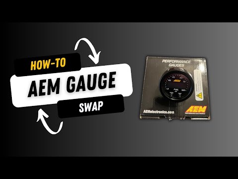 Ultimate Guide: How to change your AEM X-Series Gauge Overlay #AEMGauges#AEMPerformance