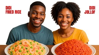 We Tried Didi Jollof and Their Fried Rice!!! 