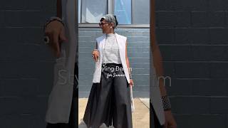 Summer Denim #fashion #style #womensstyle #denim #over50style #summerstyle