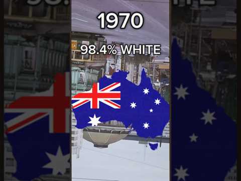 Australia White Population #mapping #geography #australia #fypシ #fyp