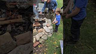 Wiener roasting technique