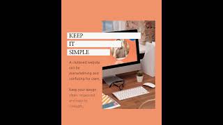 Keep It Simple - Web Design Tip 👍