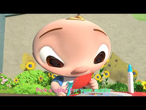 Easter Masks Song | CoComelon Nursery Rhymes