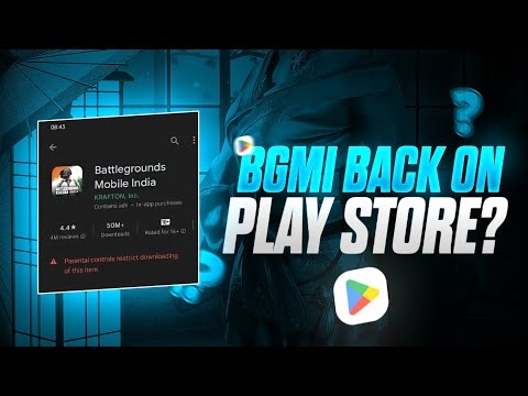 BGMI Is Back On Play Store 😍😍 Unban Very Soon