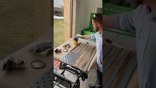 diy cnc american flag staining a us flag project #lifehacksforhome #shortsvideo #lifehacks