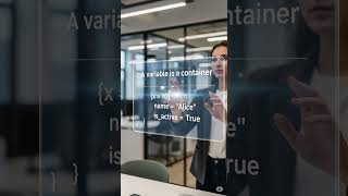 What is a Variable? Code in 30 Seconds! #Coding #Programming #Code #Shorts #Beginners