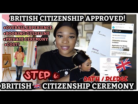 BECOMING A 🇬🇧 CITIZEN- STEP 6: APPROVED FOR MY BRITISH CITIZENSHIP | BRITISH CITIZENSHIP CEREMONY.