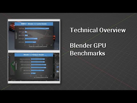 Technical Overview-Blender GPU Benchmark