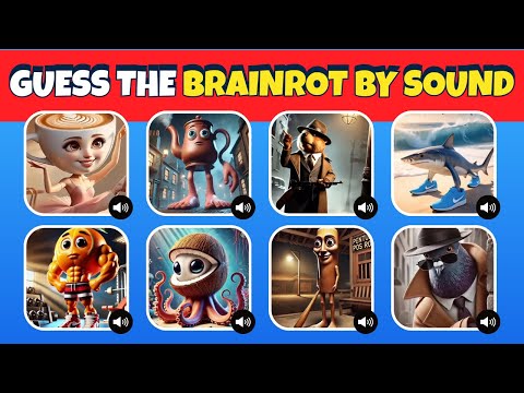 Guess Italian Brainrot Animals Memes🔊 | Tralalero Tralala, Ballerina Cappuccina, Tung Tung Sahur
