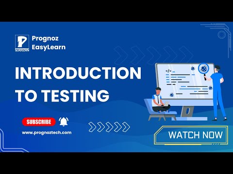 Introduction to Testing | What is Software Testing | Software Testing Tutorial | Prognoz Tech