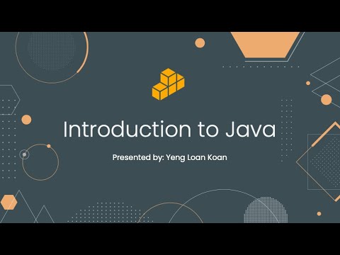 Introduction to Java - Workshop Playback | BuildingBloCS 2021