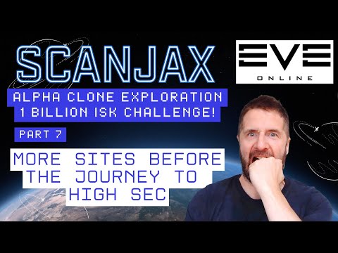 🚀 1 BILLION ISK EXPLORATION CHALLENGE | EVE Online Alpha Clone - Ep7 - SOME HACKS BEFORE GOING HOME