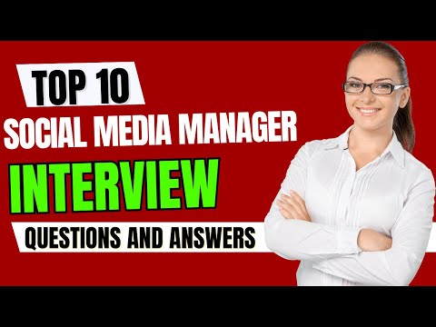 Social Media Manager Interview Questions and Answers for 2025