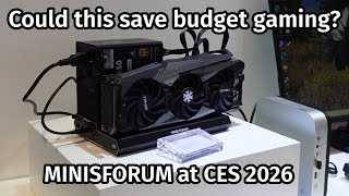 Could these mini pcs help ease the ram shortage?! MINISFORUM  at CES 2026